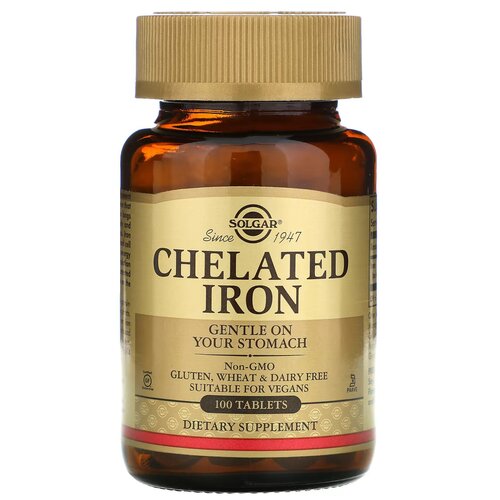  Solgar Chelated Iron /   100     -     , -  