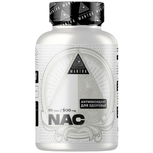 ���� NAC Biohacking Mantra, �-������������� ������������� ��� ������ � ������ ��������� ������, 60 ������, ������ ������
