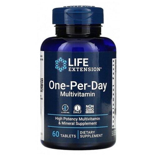 ���� Life Extension One-Per-Day 60 tab / ���� �������� ����-�-���� 60 ���, ������ ������