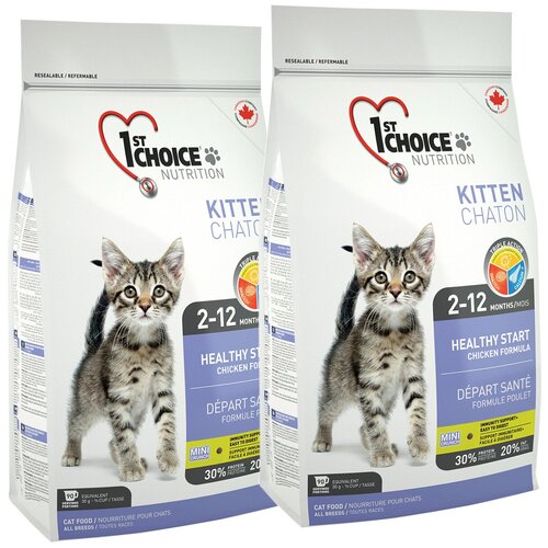  1ST CHOICE KITTEN HEALTHY START     (5,44 + 5,44 )   -     , -,   