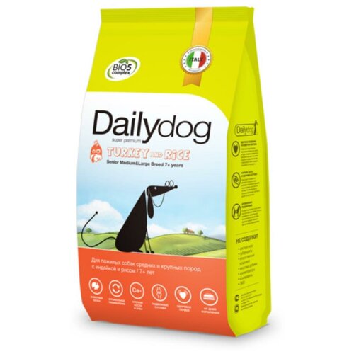    Dailydog Senior Medium&Large Breed            - 12    -     , -,   