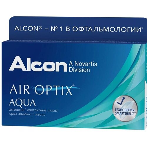    Alcon Air optix Aqua, 6 ., R 8,6, D -5,25, 1 .   -     , -  