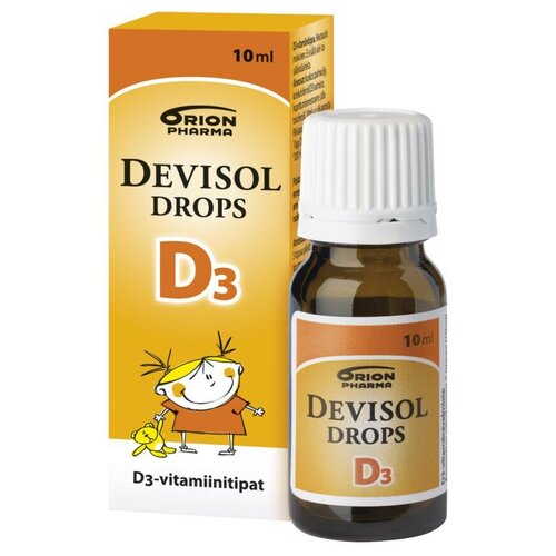 ���� ������� � ��������� ������� ����� D3 DeviSol Drops 10��. (���������), ������ ������