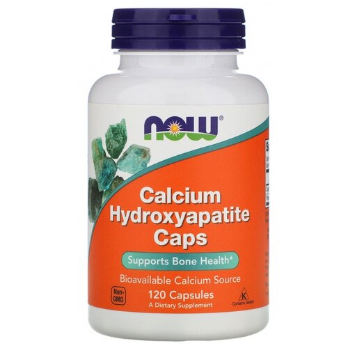 ���� ������� NOW Calcium Hydroxyapatite Caps, 240 �, 100 ��, 120 ��., ������ ������