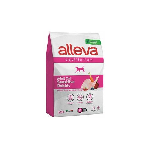  ALLEVA EQUILIBRIUM CAT   Adult Sensitive Rabbit /    1,5  1141 , (2 )   -     , -  