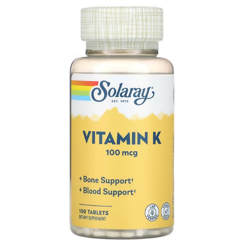  Solaray Vitamin K ( ) 100  100    -     , -  