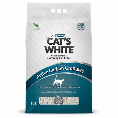 ���� Cat's White Active Carbon Granules ����������� ����������� � ��������� ��������������� ���� ��� ��������� ������� (10�) ��� ��������������, ������ ������