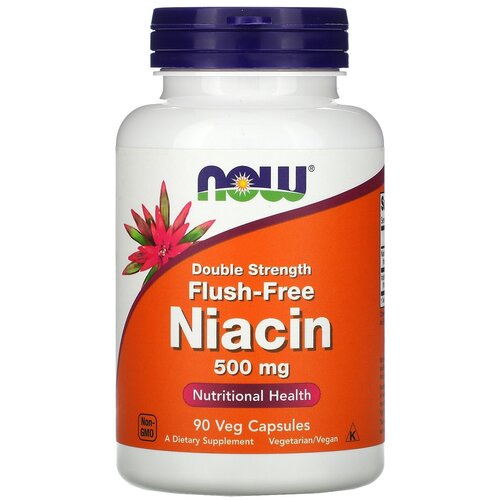   NOW Flush-Free Niacin, 140 , 500 , 90 .   -     , -  