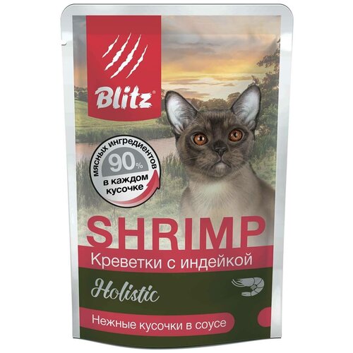   Blitz Holistic Shrimp & Turkey ( )  ,   , 24 .  85    -     , -,   
