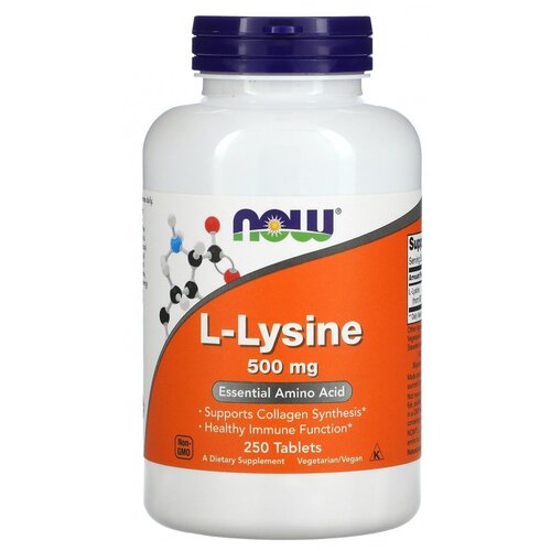   NOW L-Lysine, 200 , 250 , 500 , 250 .   -     , -  