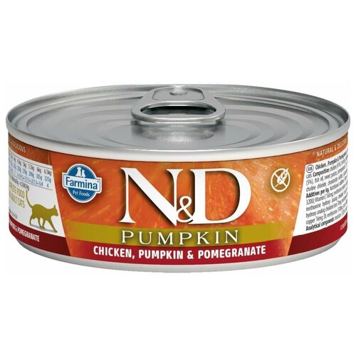  Farmina N&D Cat Chicken, Pumpkin & Pomegranate        ,    - 70   24    -     , -,   