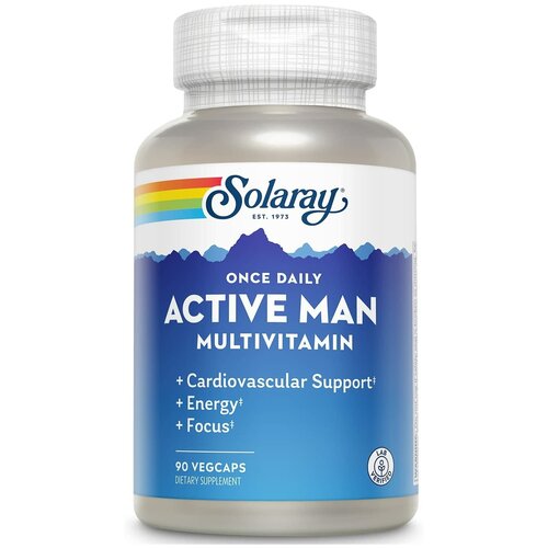  Solaray Once Daily Active Man (    ) 90    -     , -  