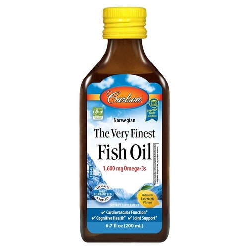  Carlson Labs Norwegian The Very Finest Fish Oil (     )     1600  200    -     , -  