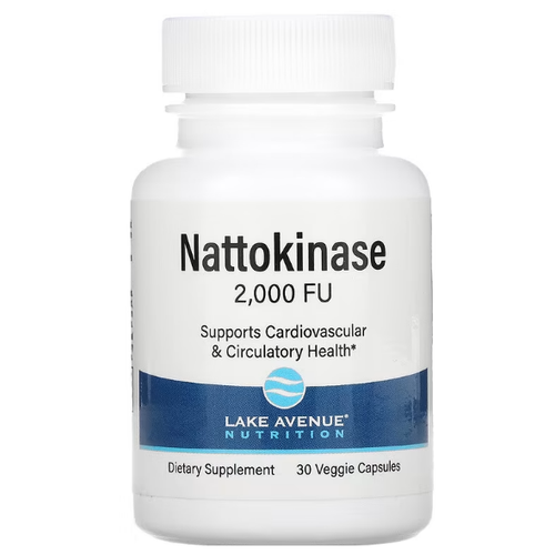  Lake Avenue Nutrition Nattokinase Proteolytic Enzyme (  ) 2000FU 30    -     , -  