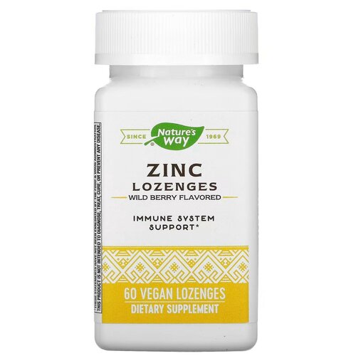   Nature's Way Zinc, 120 , 60 .   -     , -  