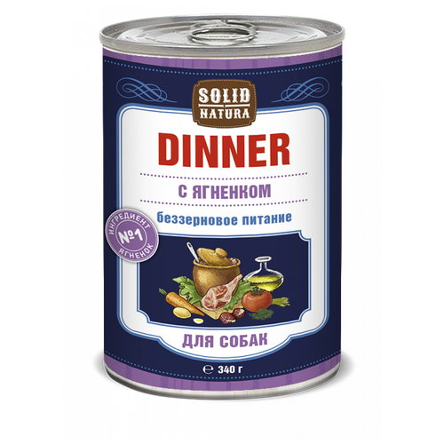      Solid Natura Dinner Dinner, ,  1 .  1 .  340    -     , -  