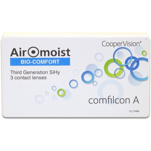    CooperVision Airomoist Bio-Comfort, 3 ., R 8,6, D -1   -     , -  