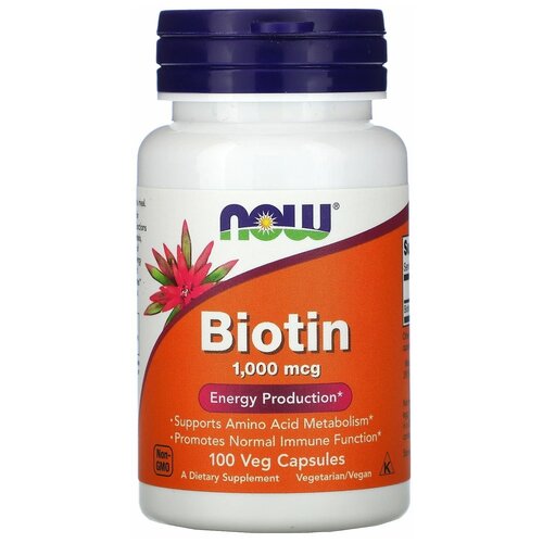   NOW Biotin, 120 , 100 , 1000 , 100 .   -     , -  