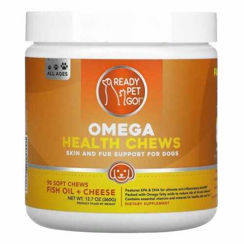  Ready Pet Go, Omega Health Chews,        ,   + , 90   