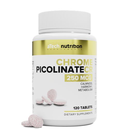    / CHROMIUM PICOLINATE aTech nutrition 120    -     , -  