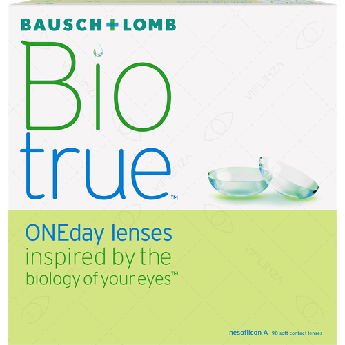 ���� ���������� ����� Bausch & Lomb Biotrue ONEday, 90 ��., R 8,6, D -2, 1 ��., ������ ������