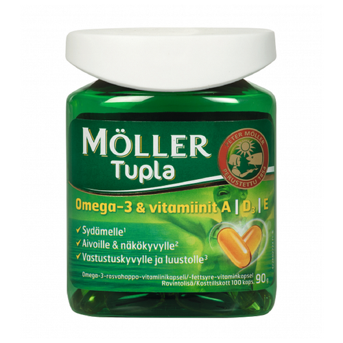  Moller Tupla Omega-3      .   e  , 100 .    -     , -  