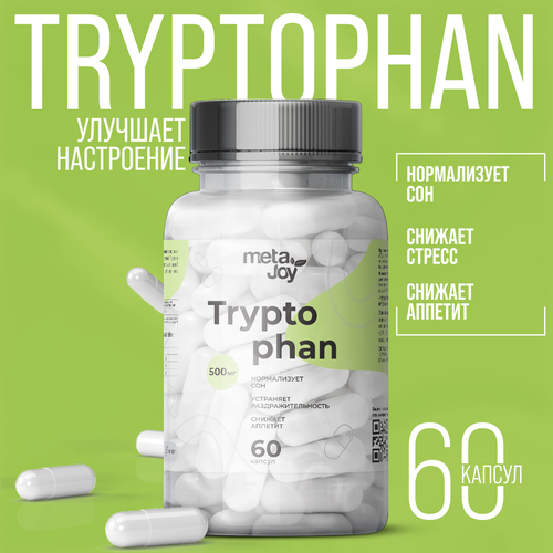 ���� ��������� 500�� MetaJoy Tryptophan 500mg 60 ������, ������ ������