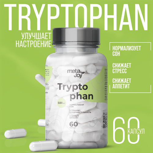   500 MetaJoy Tryptophan 500mg 60    -     , -  