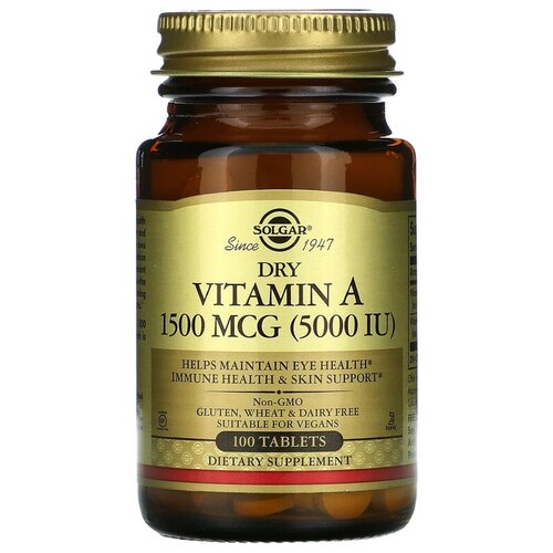  Dry Vitamin A ., 75 , 0.37 , 100 .   -     , -  