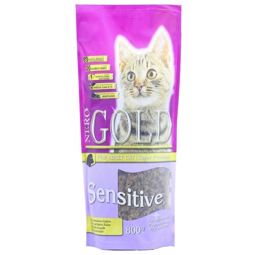 NERO GOLD super premium     :  (Cat Adult Sensitive) 0,8  20051 (2 )   -     , -,   